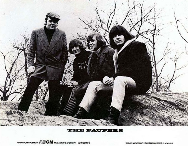 The Paupers in Central Park - photo by Linda Eastman
