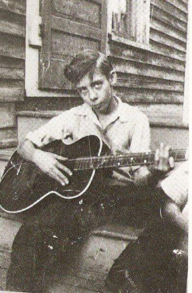 Jacks father purchased this guitar for Jack from a Pawn Shop on Wyandotte Avenue in Windsor