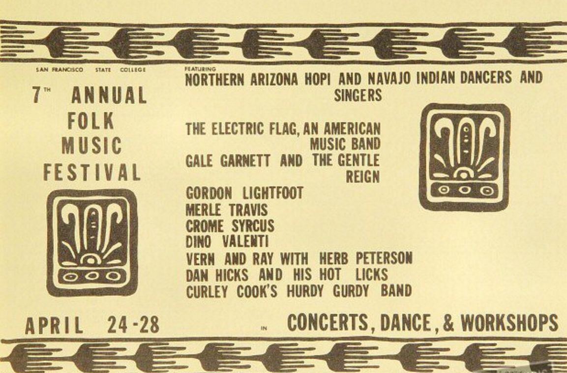 Folk Music Festival 1968 San Francisco