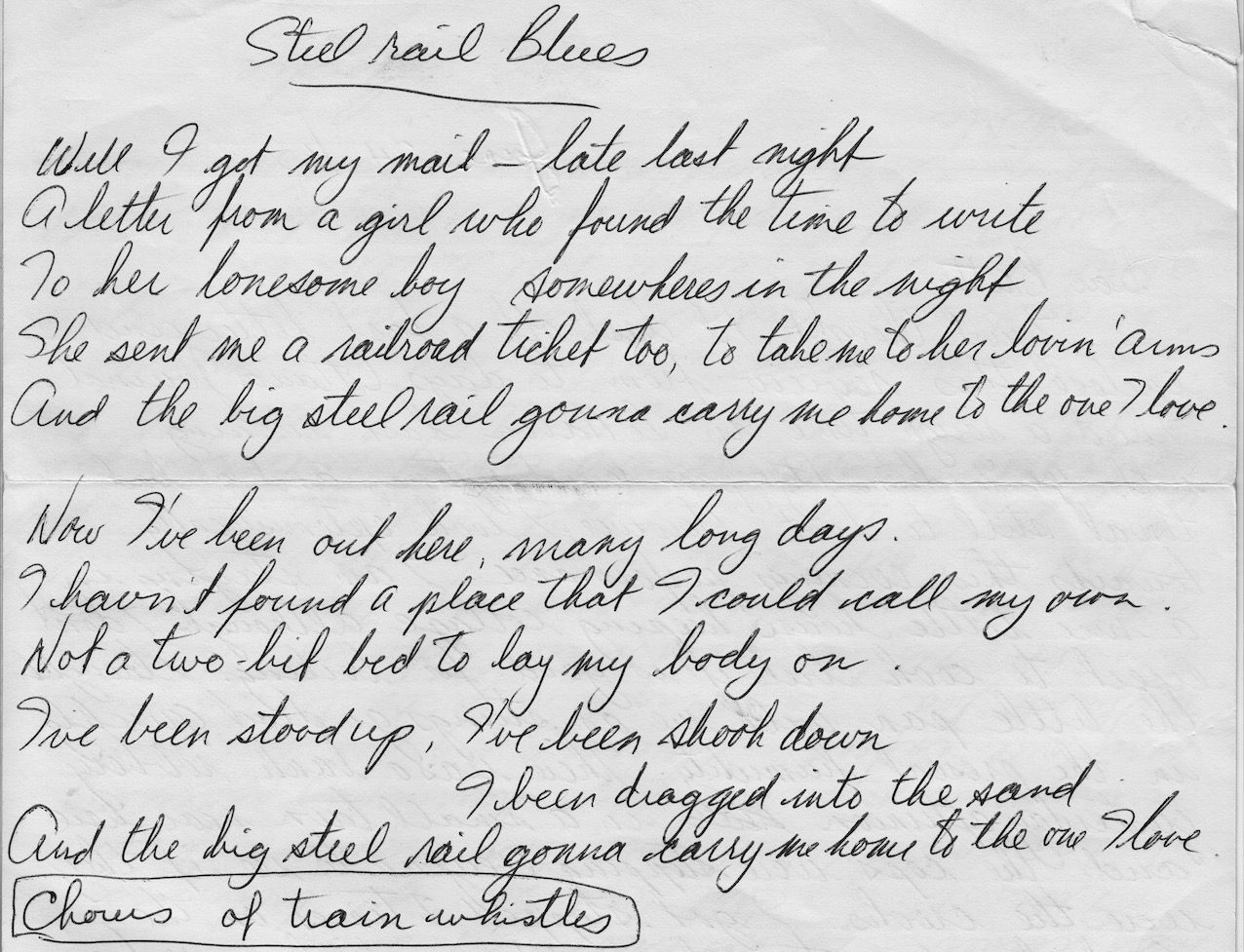 GL letter24june65 steelrailblues bw copy 2