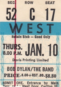 bob dylan the band