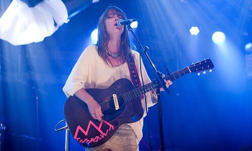 Feist photo by Dustin Rabin