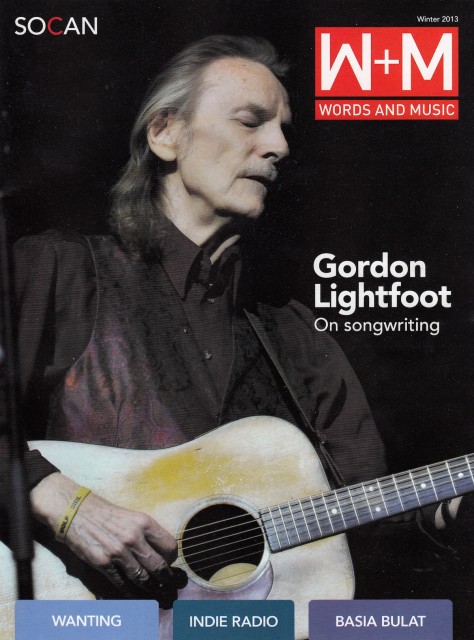 Cover Story: Gordon Lightfoot - On Songwriting