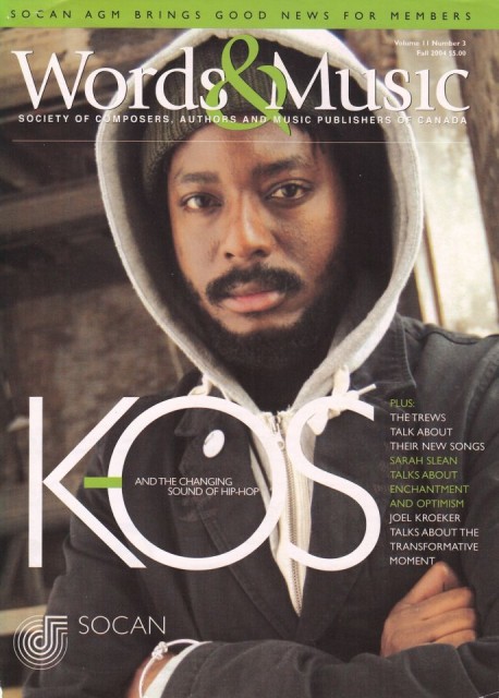 K-os-WordsMusic-Fall2004