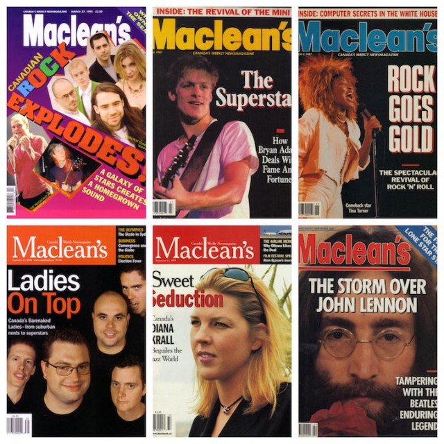 Maclean's cover stories