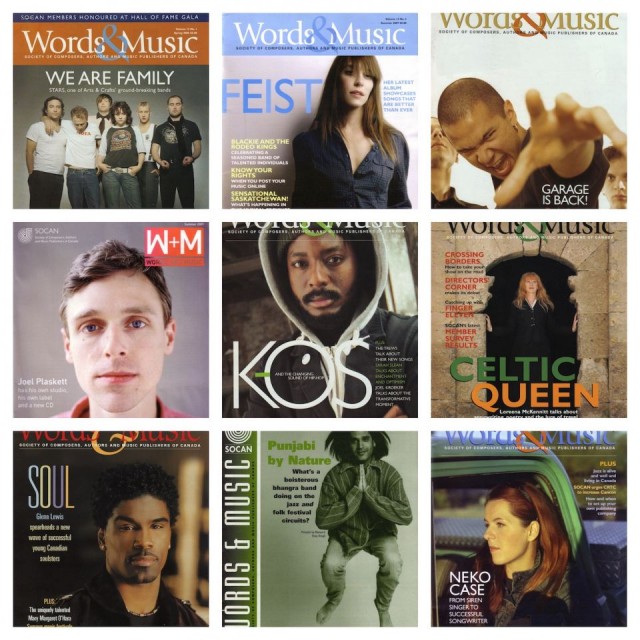 Words & Music cover stories