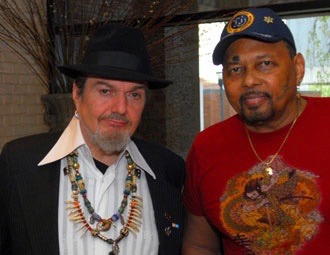 With Aaron Neville